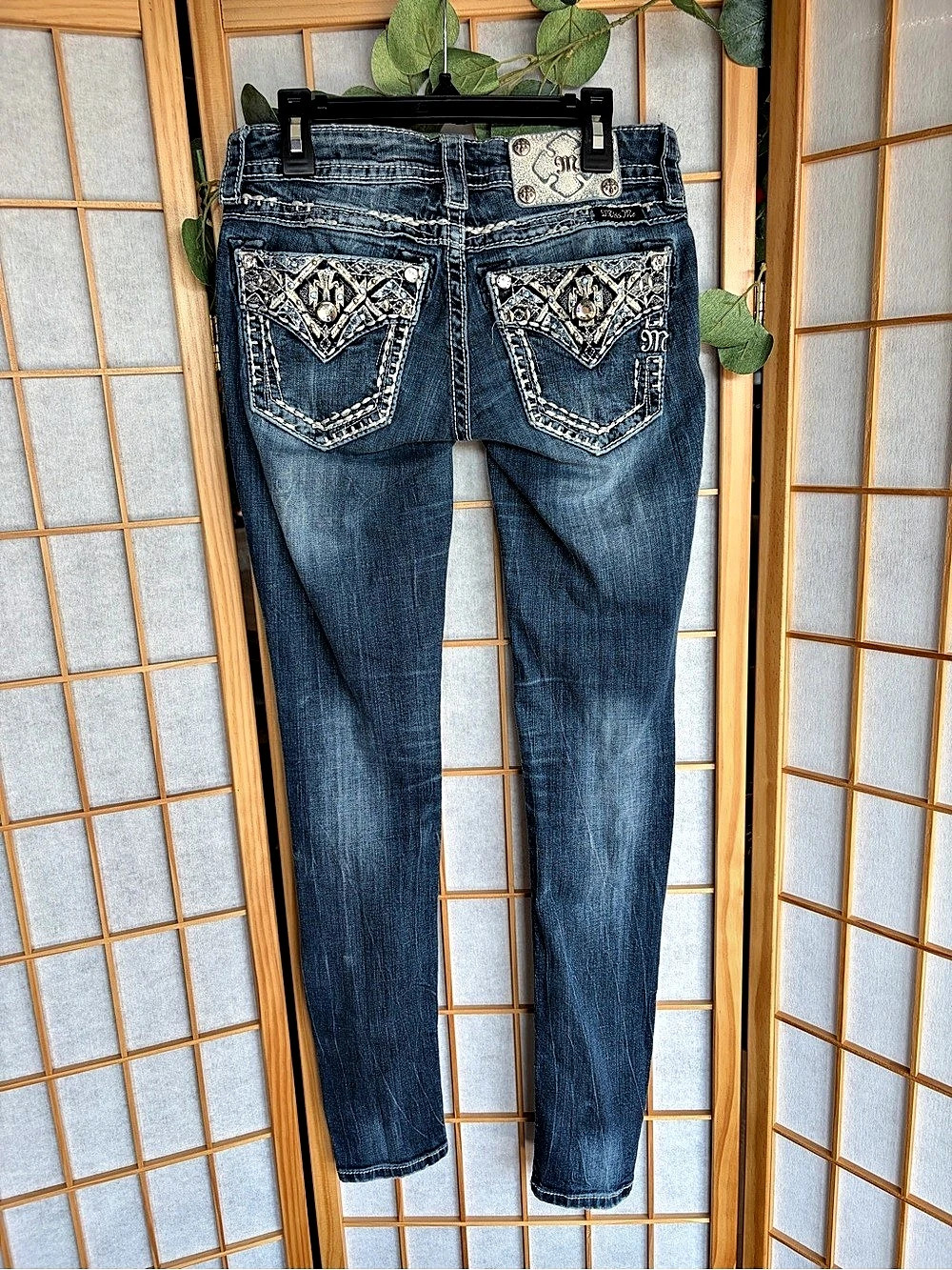 Skinny Jeans in Blue Waist 25